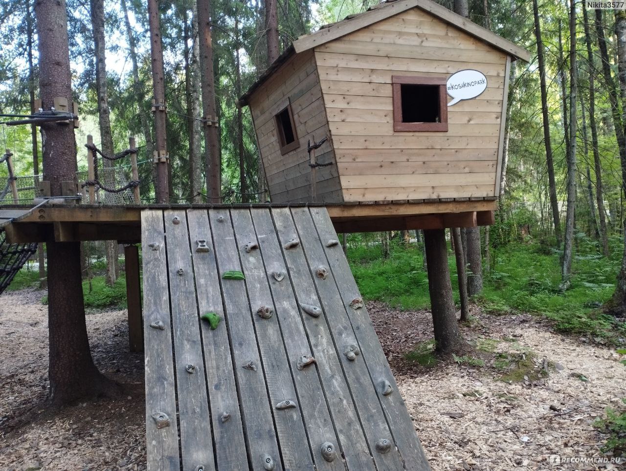 Веревочный парк Koshkino Park / Кошкино Парк, Ленинградская область, деревня  Кошкино - «Экстрим, драйв, адреналин🔥🔥, чего так не хватает жителям  мегаполиса + зона отдыха с мангалом. И, как я повисла между небом