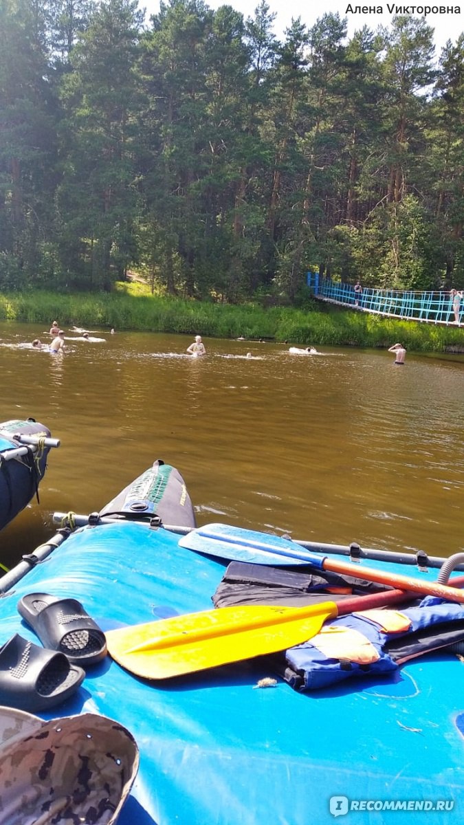 Сплав по реке Реж (Свердловская область) фото