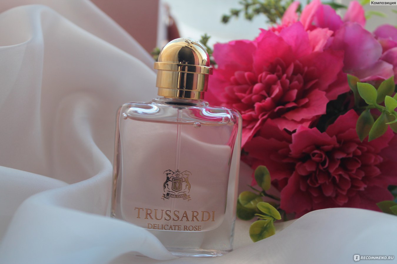 Trussardi delicate rose фото