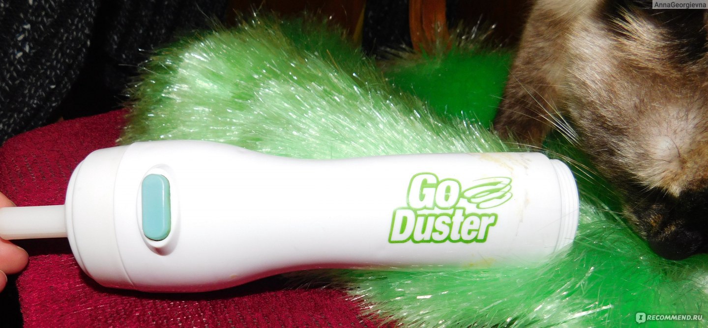 Вращающаяся электронная щетка Go Duster для удаления пыли фото