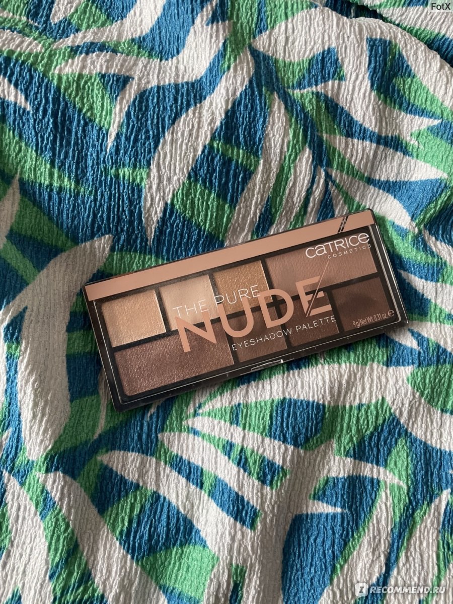 Палетка теней для век Catrice The Pure Nude Eyeshadow Palette ...