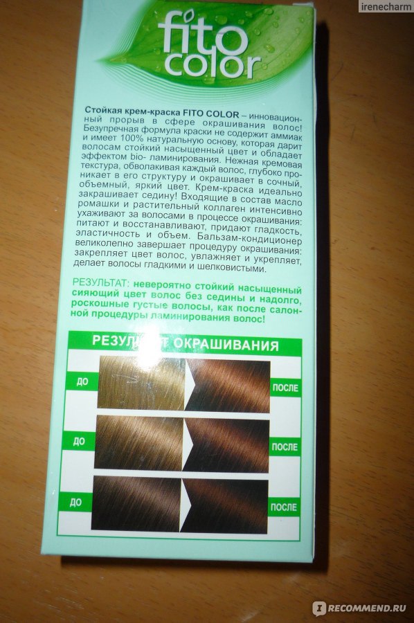 Польская краска для волос без аммиака