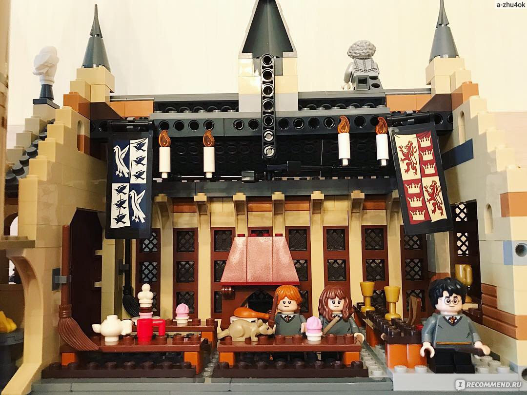 Lego Harry Potter 75954 Большой зал Хогвартса - «Красивый, интересный и  функциональный набор для поклонников ЛЕГО и фанатов Гарри Поттера любого  возраста!» | отзывы