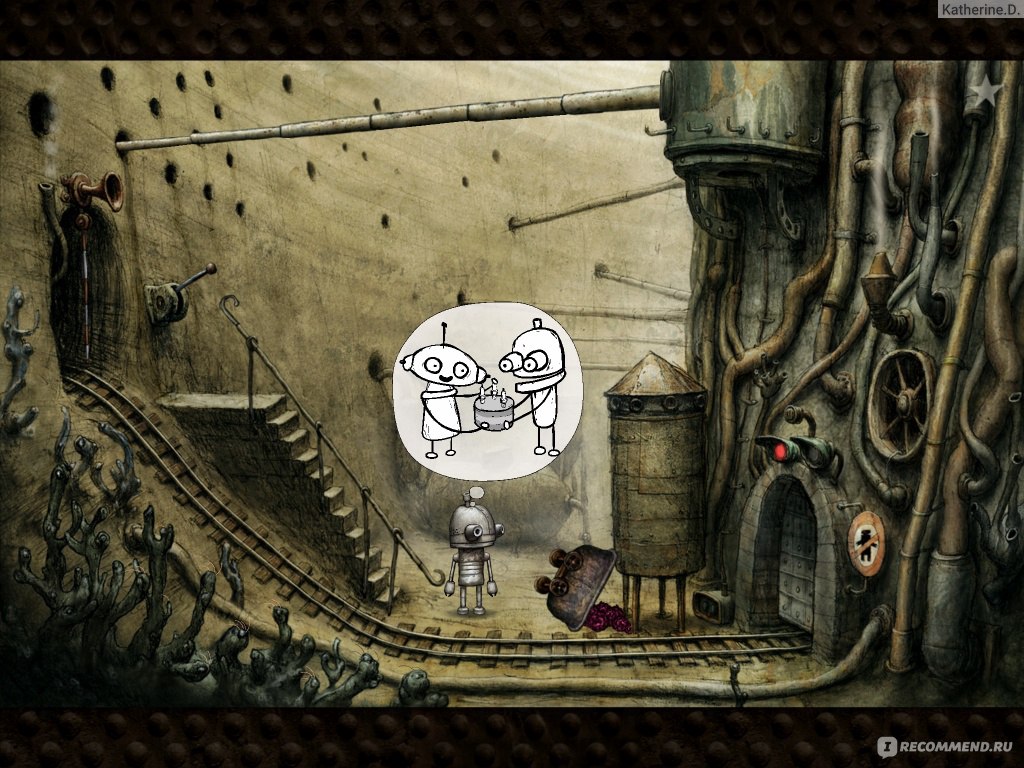 Машинариум / Machinarium - «Прошла игру до конца. В полном ВОСТОРГЕ от  этого забавного робота и маленького роботехномира MACHINARIUM. Осторожно,  РАЗВИВАЮЩАЯ игра, заставляет ДУМАТЬ +МНОГО СКРИНОВ игры с Ipad+» | отзывы