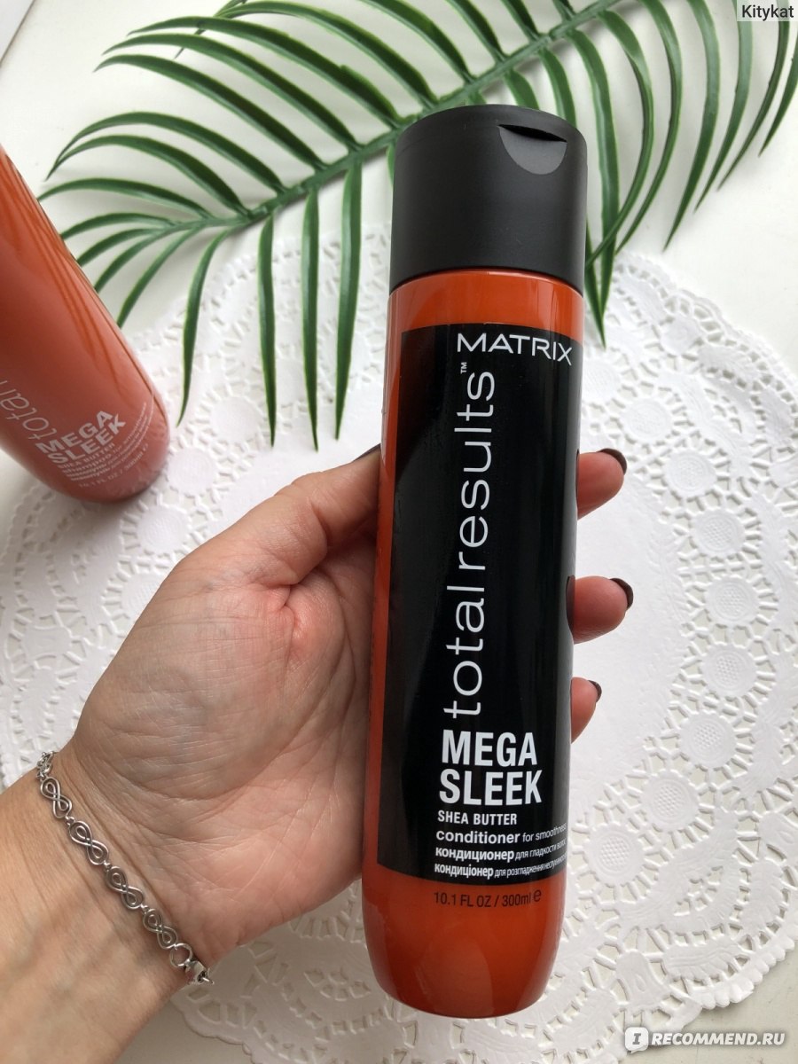 Кондиционер для волос matrix total results mega sleek 300 мл