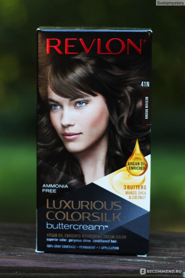 Краска для волос ревлон масло
