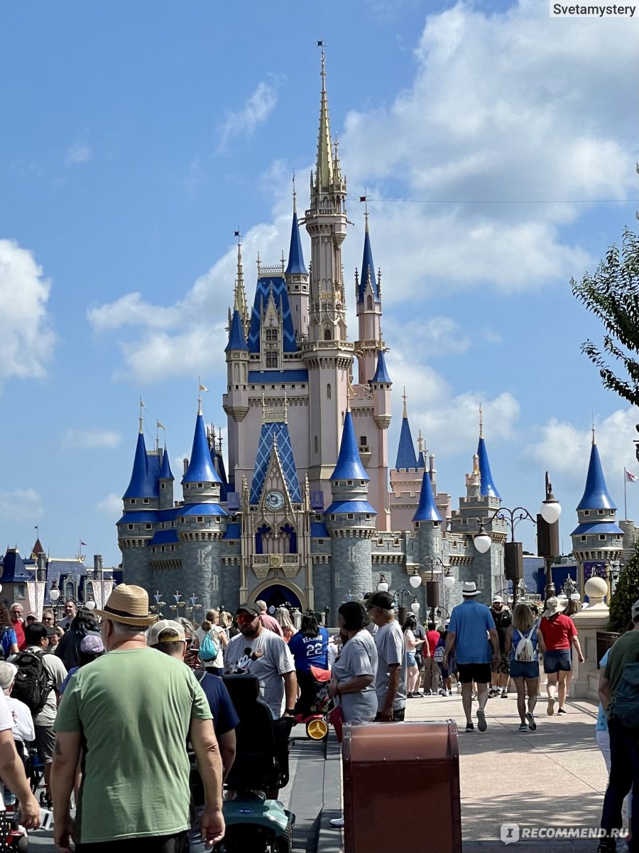 Disney World (парк Magic Kingdom)- Орландо (Флорида) - «Мечтала попасть в  парк Диснея с 14 лет, а попала в 40))» | отзывы