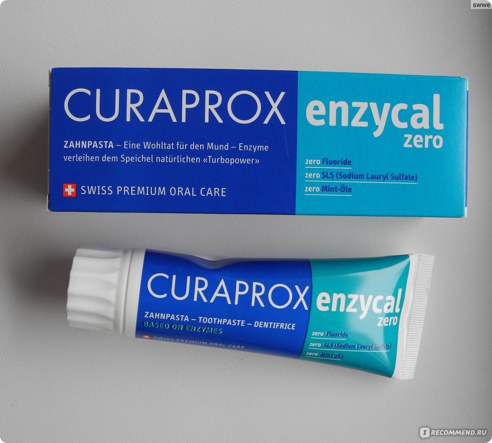 Curaprox зубная паста. Зубная паста Curaprox Enzycal Zero. Зубная паста Enzycal Zero, 75 мл.. Паста зубная Enzycal Zero, 0 ppm, 75мл, Curaprox, Швейцария. /Паста курапрокс Enzycal 75мл состава.