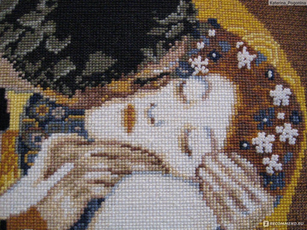 Набор для вышивания 1170 Поцелуй по картине Г. Климта