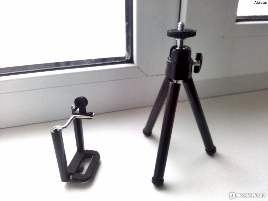 Штатив Tinydeal Adjustable Tripod Stand Holder for Cellphone - «Мал, да  удал» | отзывы