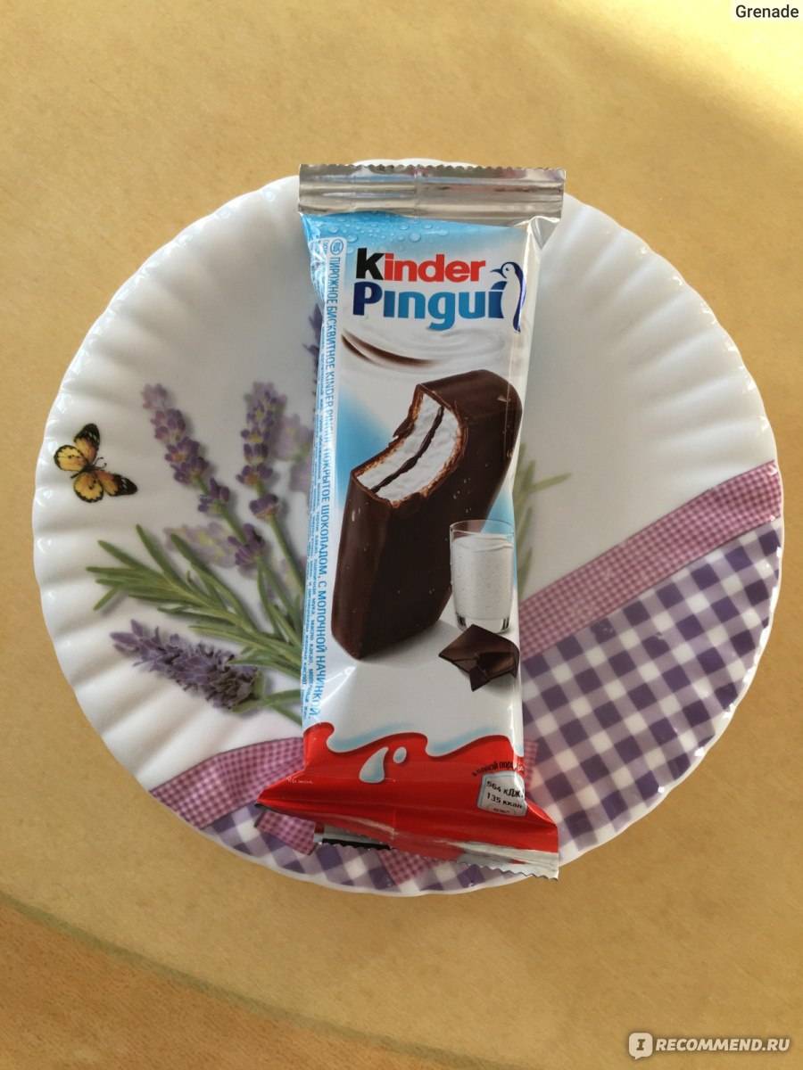 Kinder Pingui РјРѕР»РѕС‡РЅС‹Р№ Р»РѕРјС‚РёРє