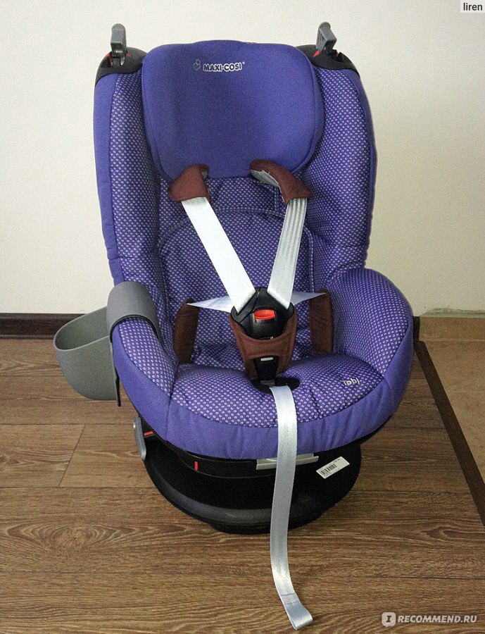 Детское автокресло Maxi Cosi Tobi - «Безопасное кресло для сна ибодрствования в пути. Много фотографий Пассажирки в возрасте от 10месяцевдо 3лет и ВИДЕО снятия чехла с кресла.»