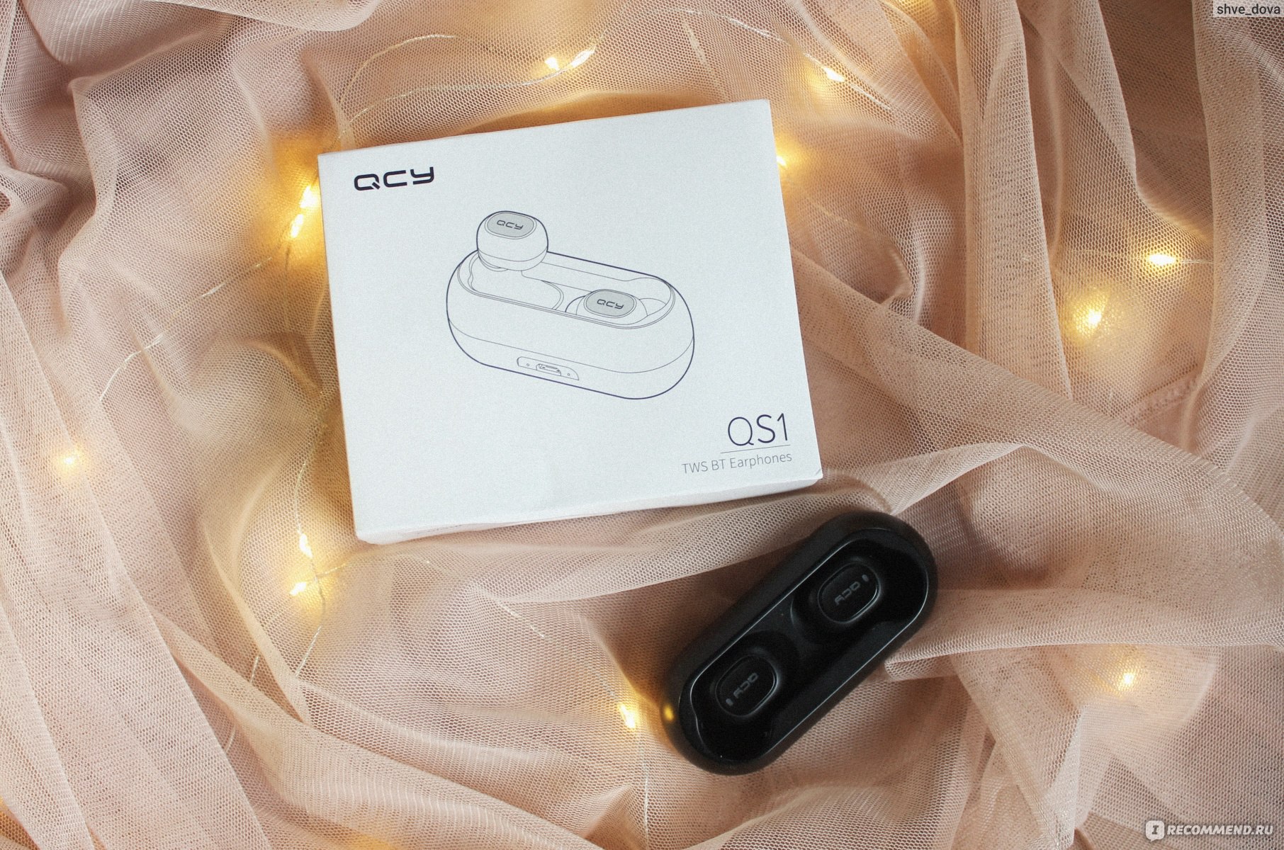 Беспроводные наушники QCY QS1 T1c Mini Dual V5.0 фото