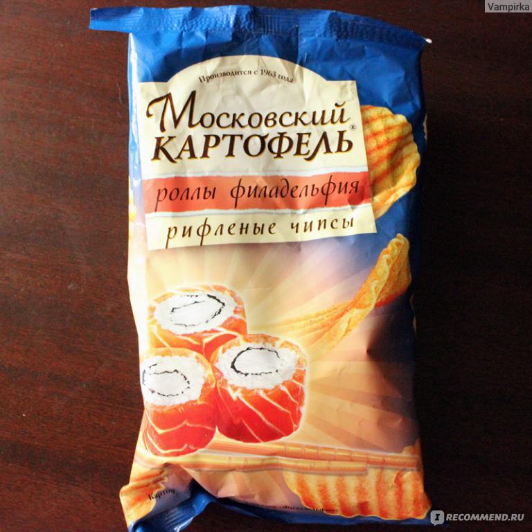 Рецепты на упаковке чипсов московский картофель