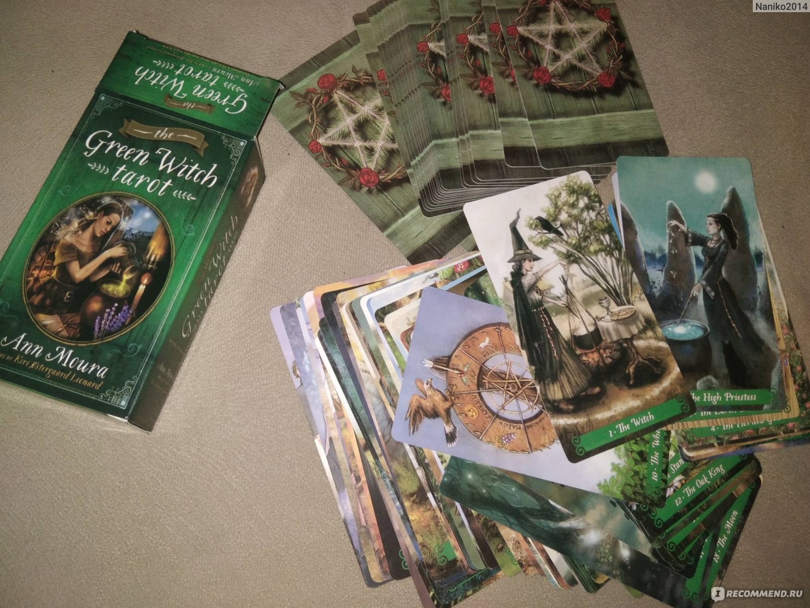 Таро Зеленой Ведьмы / Green Witch Tarot - «лайтовая колода» | отзывы