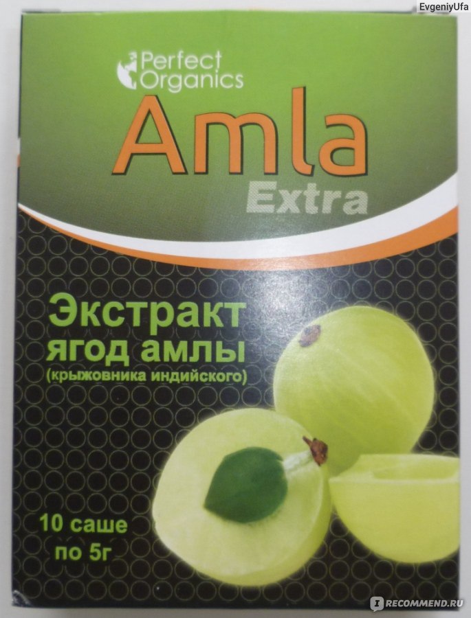 БАД Perfect Organics Amla extra фото