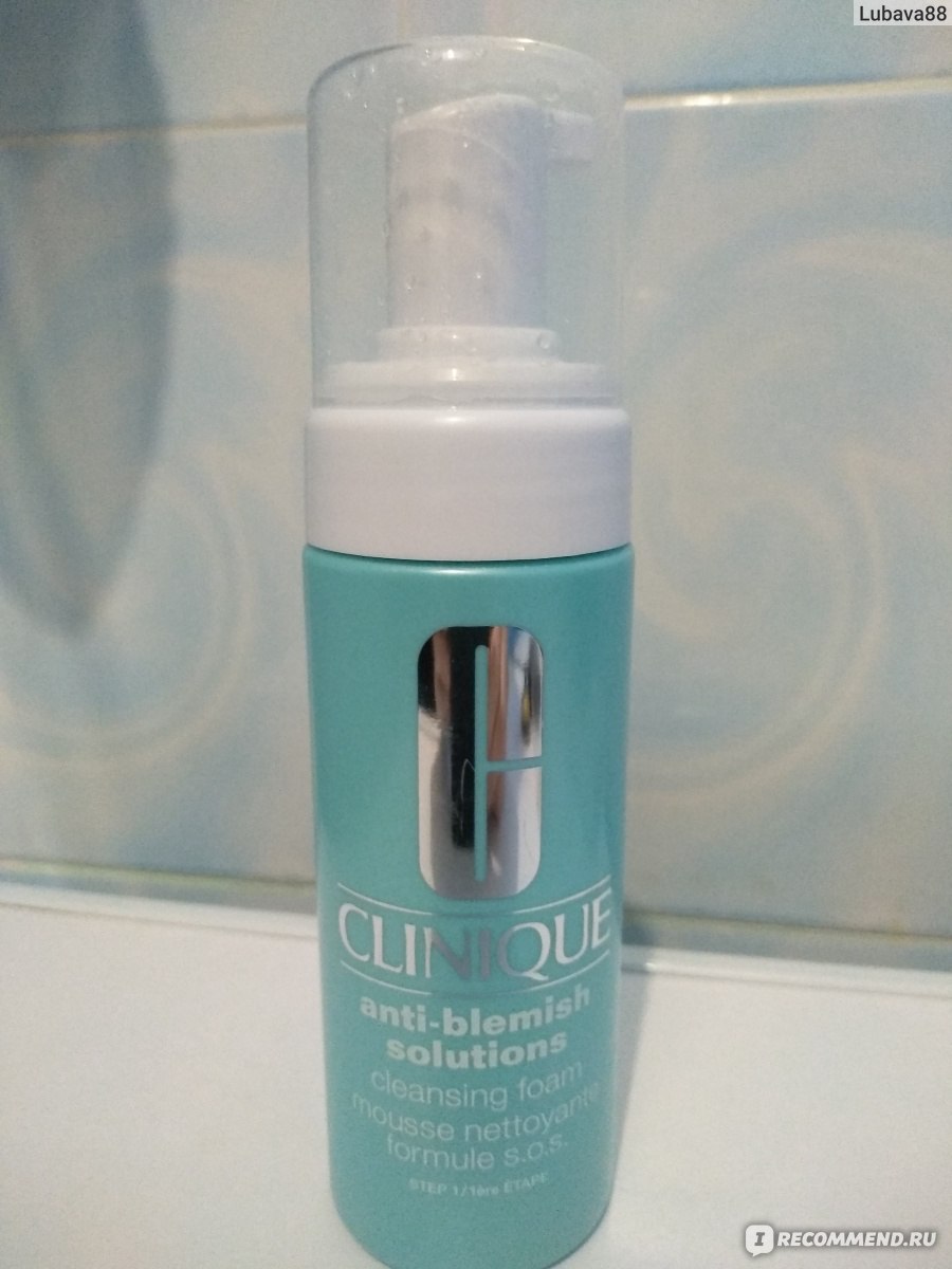 Пенка для умывания CLINIQUE Anti-Blemish Solution Cleansing Foam фото