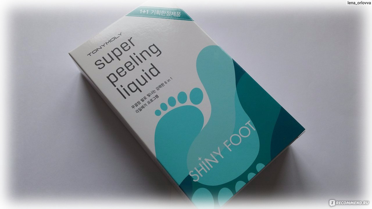 Пилинг для ног TONY MOLY [Limited] Shiny Foot Super Peeling Liquid фото