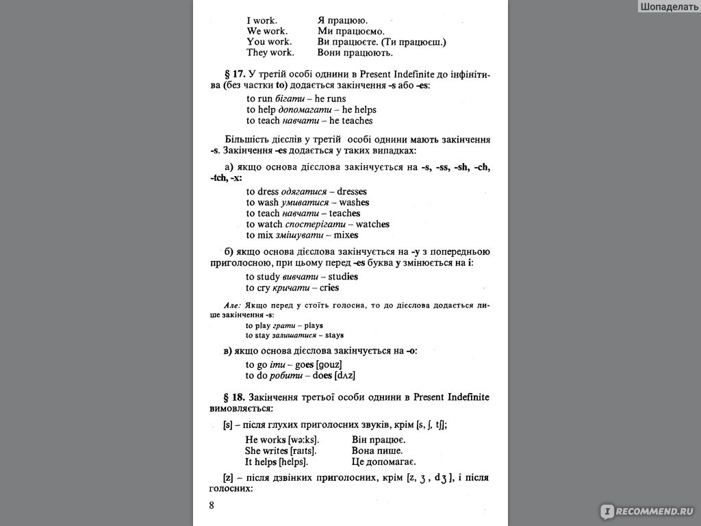 Modern English Grammar (reference book) Г. Верба, Л. Верба - «Очень хороший  справочник для начинающих!» | отзывы