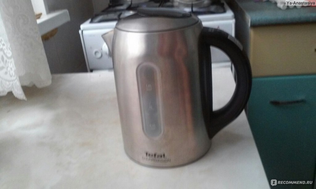 Электрический чайник Tefal KI 410 Thermovision Inox - «Мегаполезная ...