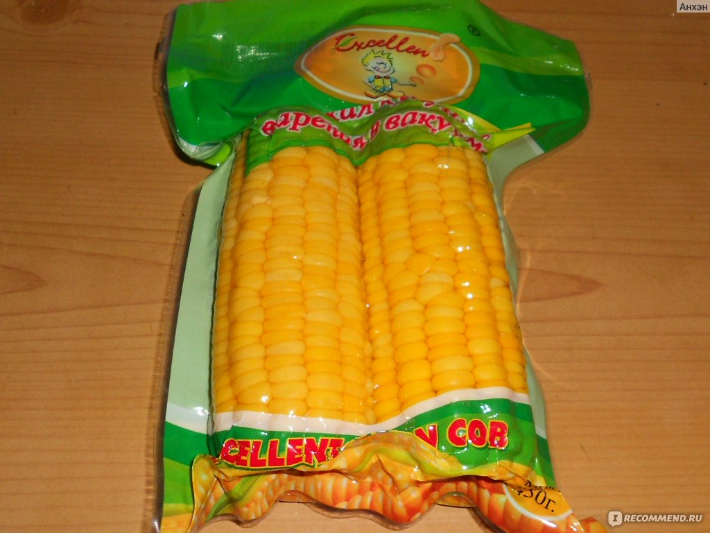 Кукуруза в вакуумной упаковке фото