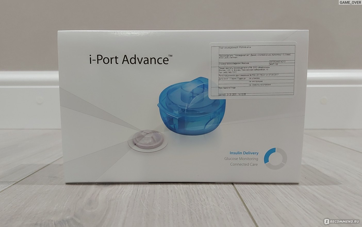 Порт для инъекций инсулина Medtronic I-port Advance - «Хорошая вещь для ...