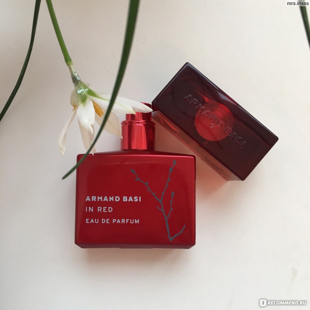 In red. Armand basi Happy in Red 50ml. Арманд баси. Bamboo Red Eau de Parfum.