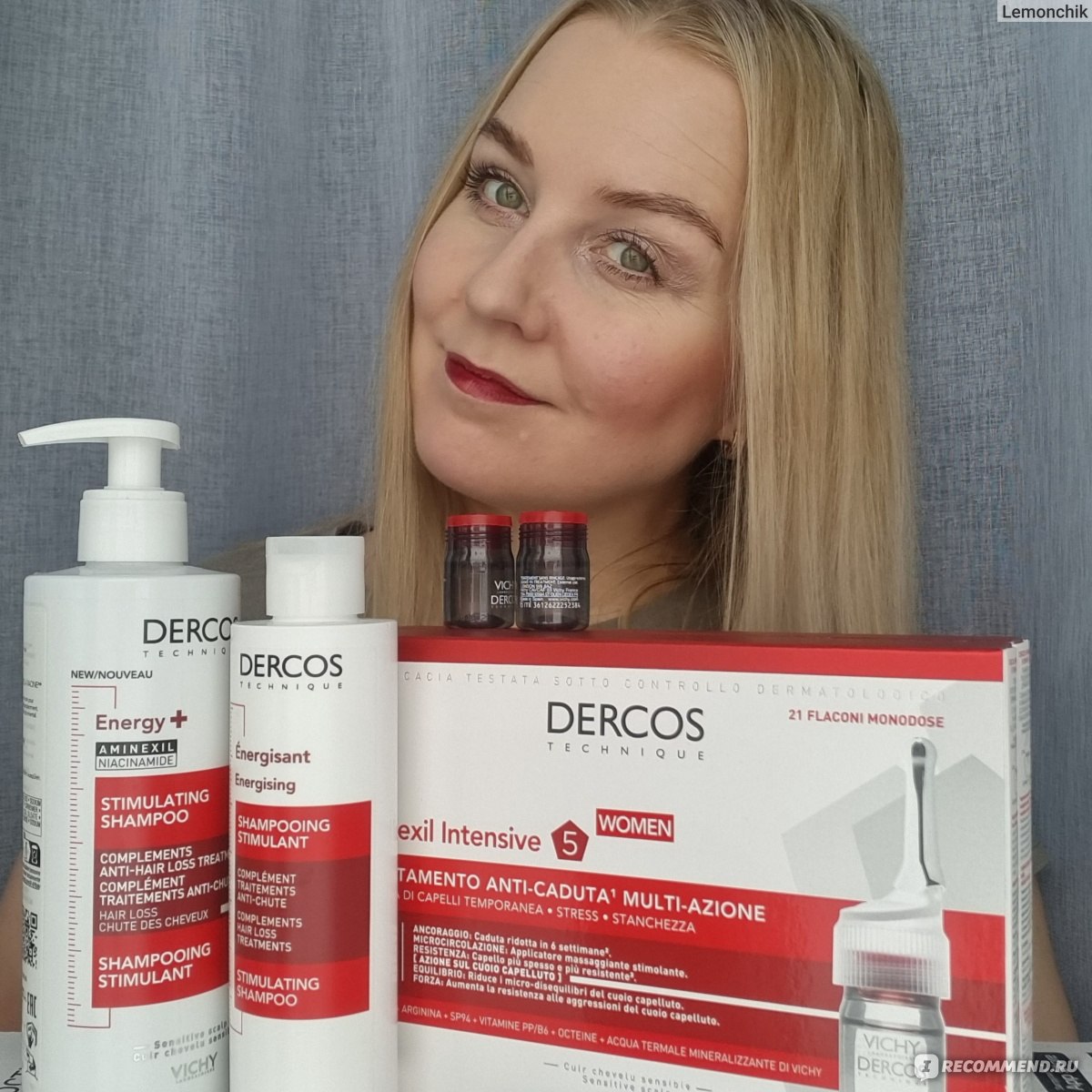 Средство от выпадения волос Vichy Dercos aminexil intensive 5 для женщин -  «Волосы растут слишком быстро, быстрее чем мне бы хотелось! Робот-пылесос  перестал захлебываться от моих волос!» | отзывы