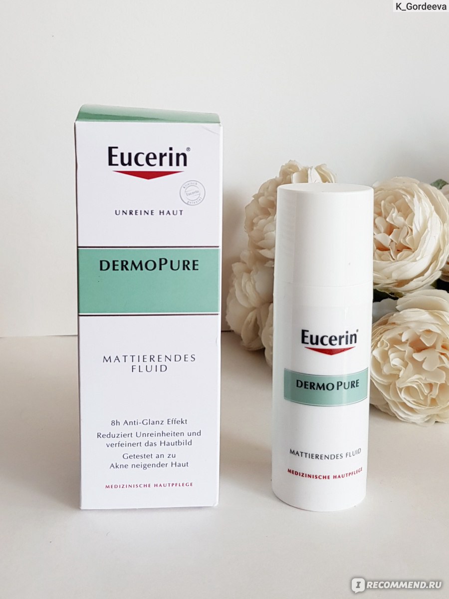 Eucerin dermopure отзывы