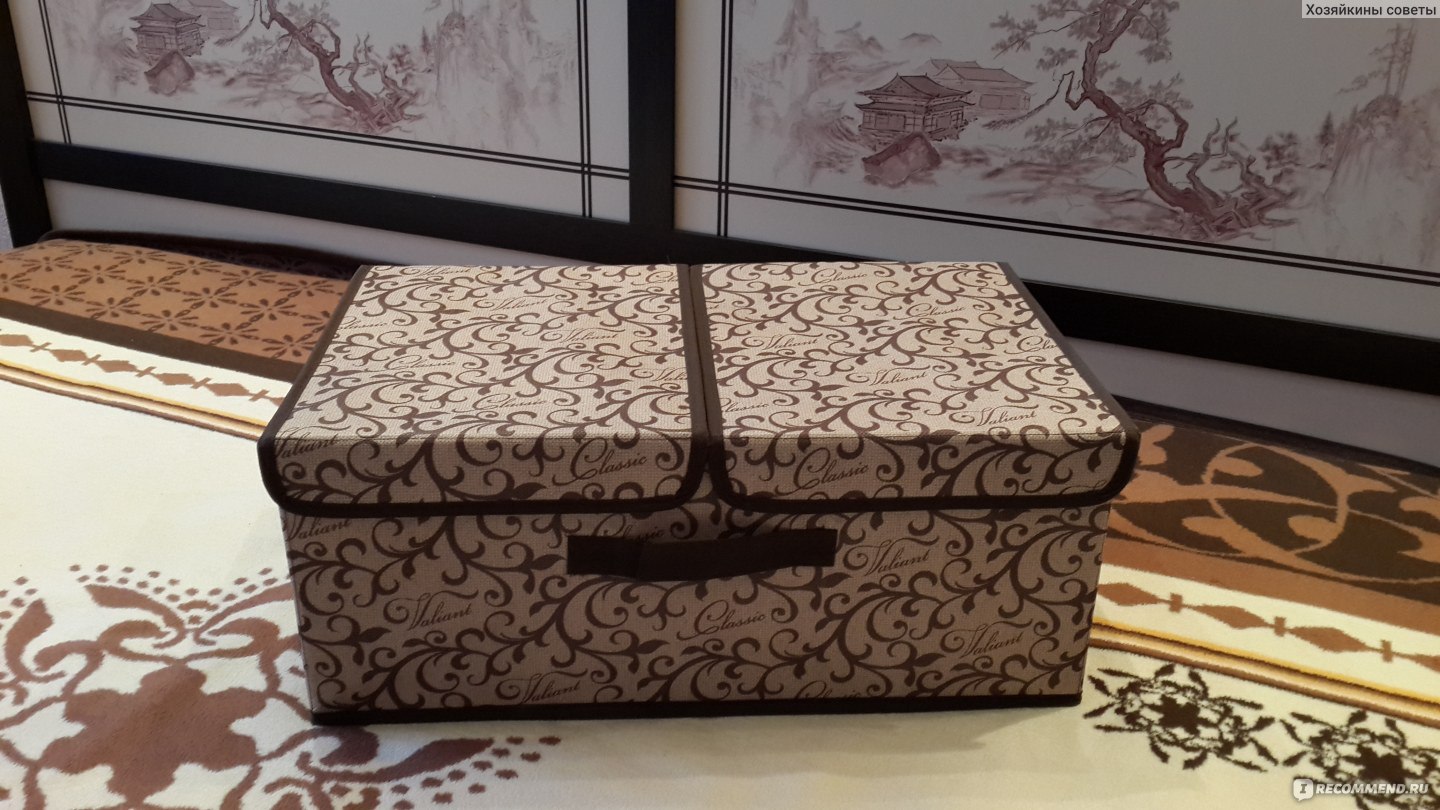 Как сделать красивые коробки для хранения вещей: из ткани, из картона