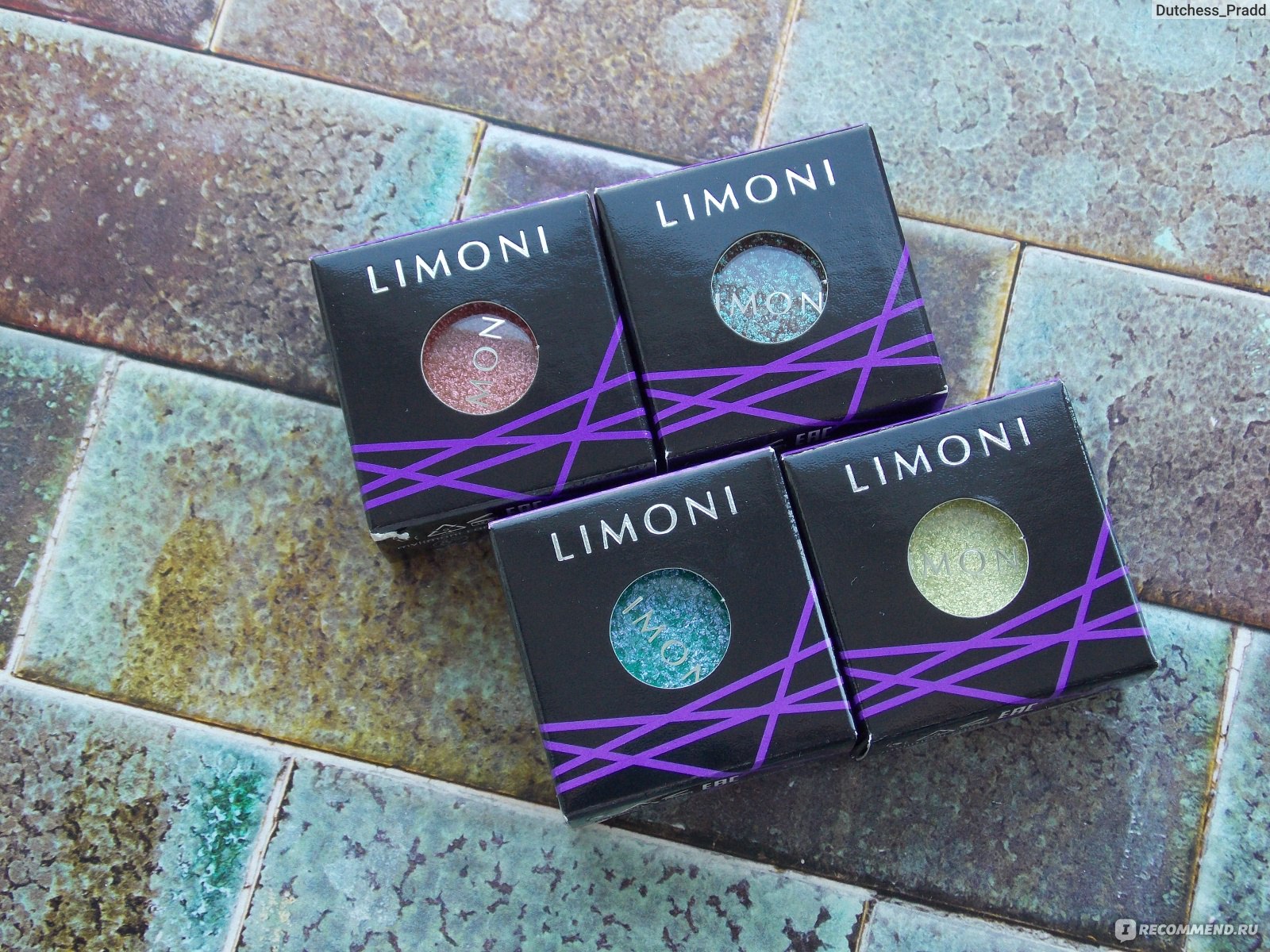 Тени для век Limoni Prism - «Спарклы Лимони Limoni Prism в оттенках 001 ...