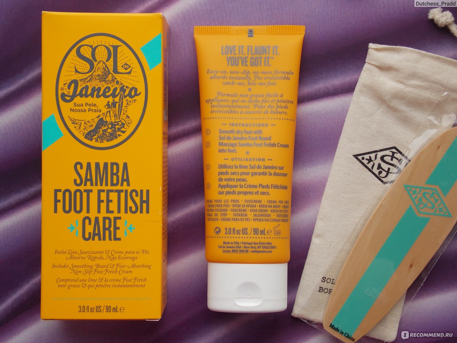 Крем для ног Sol de Janeiro Samba Foot Fetish Cream - «Если дорогие тени  должны варить по утрам кофе, то дорогой крем для ног, пожалуй, должен  научить танцевать Самбу. Крем для ног