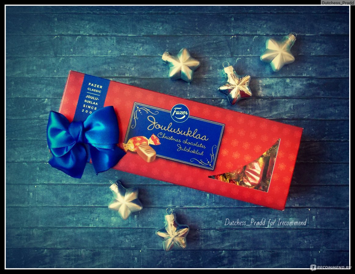 Шоколадные конфеты Fazer Joulusuklaa Christmas chocolates с трюфельной  начинкой и пряностями - «Что купить в Финляндии на рождественской  распродаже и можно ли это купить и у нас? Часть 1. «Пряности и сладости».»  | отзывы