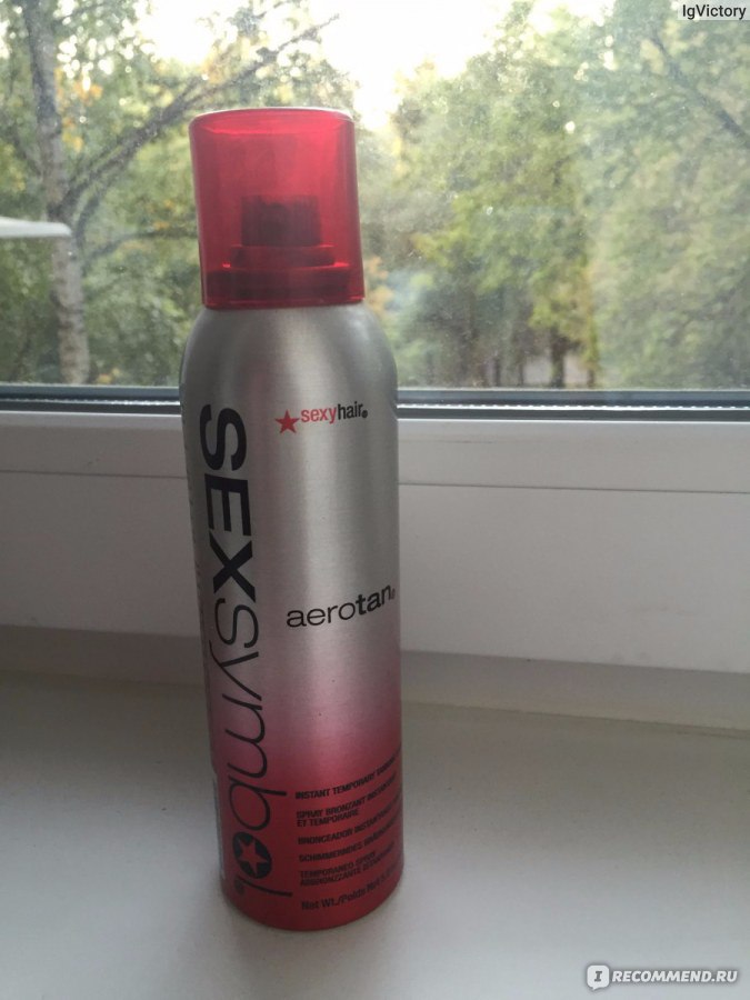 SEXY HAIR SEXSYMBOL aerotan instant temporary tanning spray 200 ml