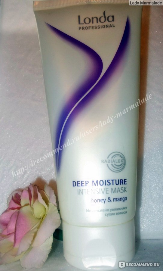 Londa deep moisture интенсивная увлажняющая маска для волос