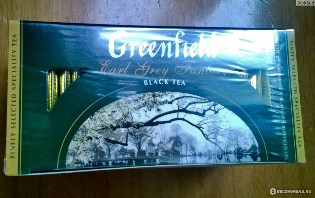 Чай в пакетиках Гринфилд (Greenfield) Earl Grey Fantasy - «Шикарный ...