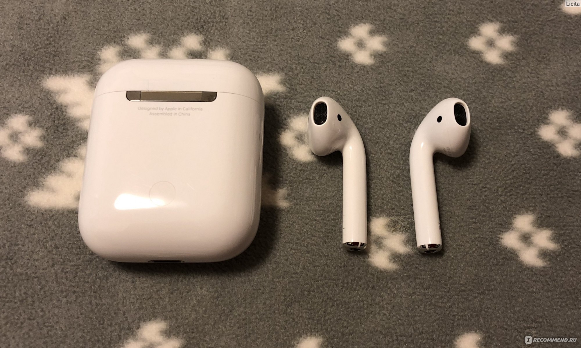 Не работает кейс airpods