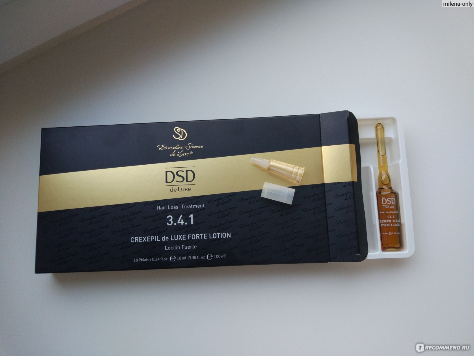 Ампулы для волос DSD de Luxe Крексепил ДеЛюкс форте - «Лучшие ампулы ...