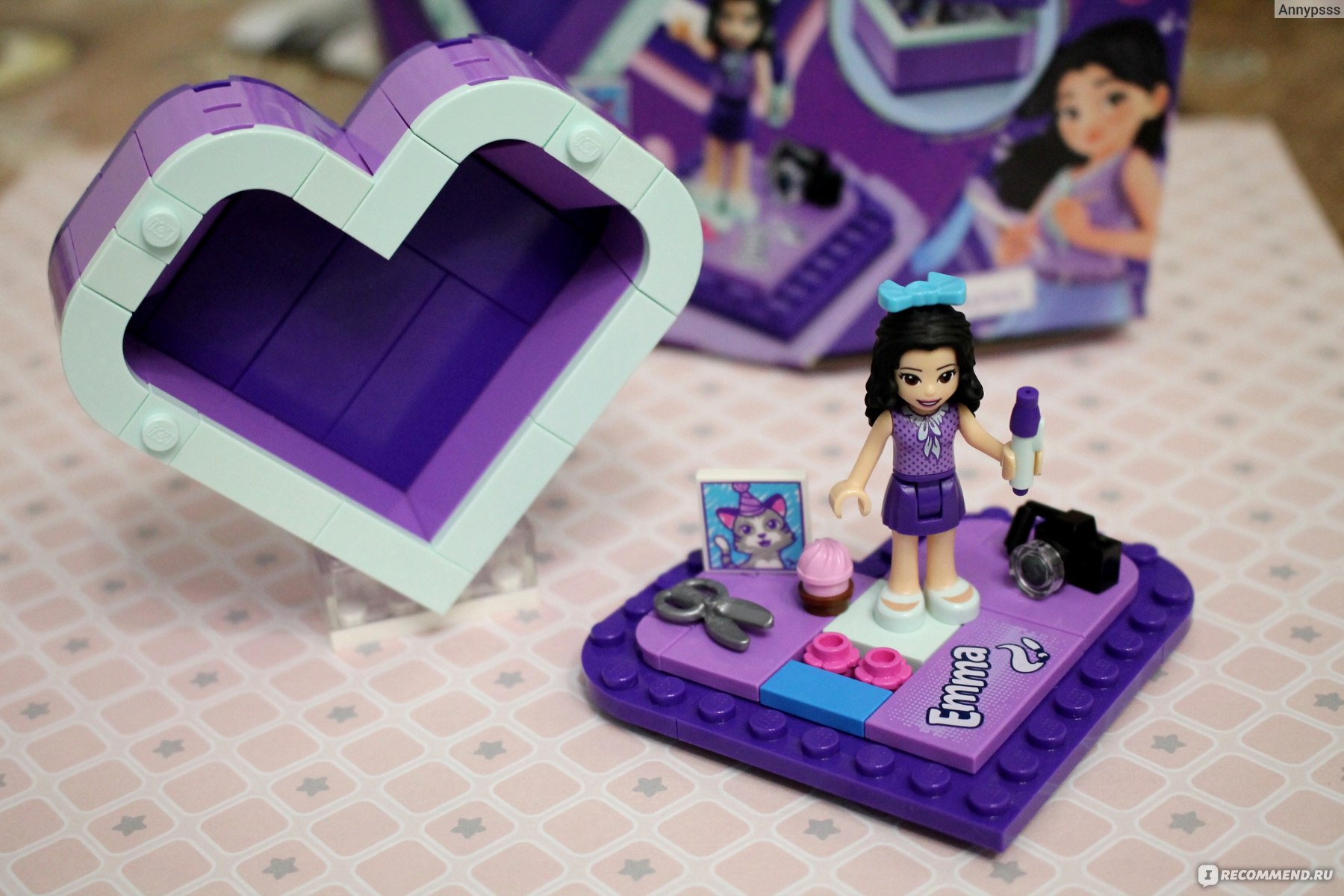 Lego Friends  Конструктор Шкатулка-сердечко Эммы 41355 фото