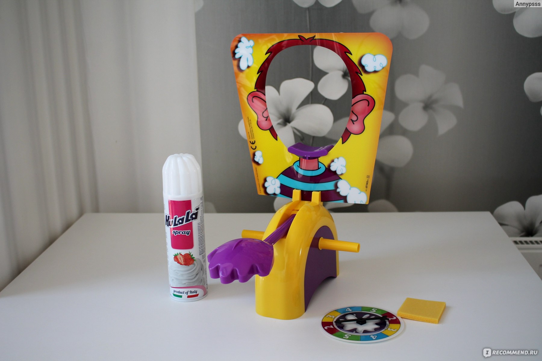 Hasbro Pie Face или Пирог в лицо - «Игра Пирог в лицо - я давно так не  смеялась и теперь ненавижу взбитые сливки)» | отзывы