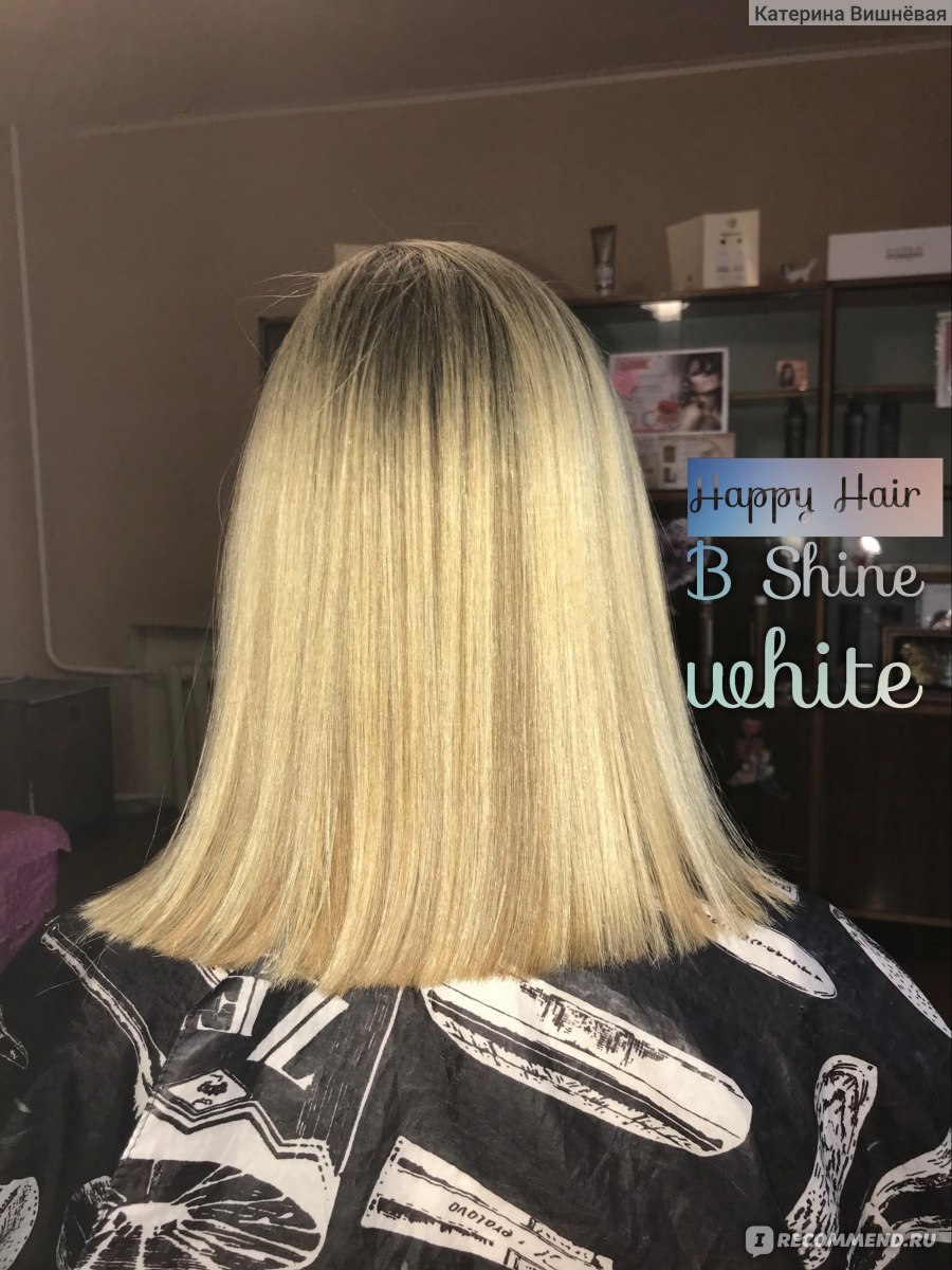 Ботокс для волос HAPPY HAIR B SHINE white