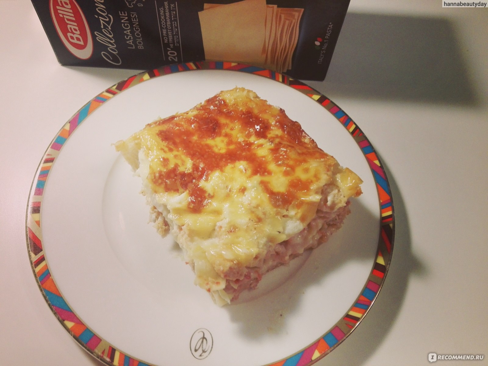 Макаронные изделия BARILLA Lasagne (листы для лазаньи) - «Настоящая  итальянская паста родом из Солнечногорска:) Рецепт лазаньи с пошаговым  ФОТО. Это мое фирменное блюдо:)» | отзывы