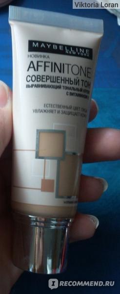 Тональный крем MAYBELLINE Affinitone "Совершенный тон" - «Все таки он ...