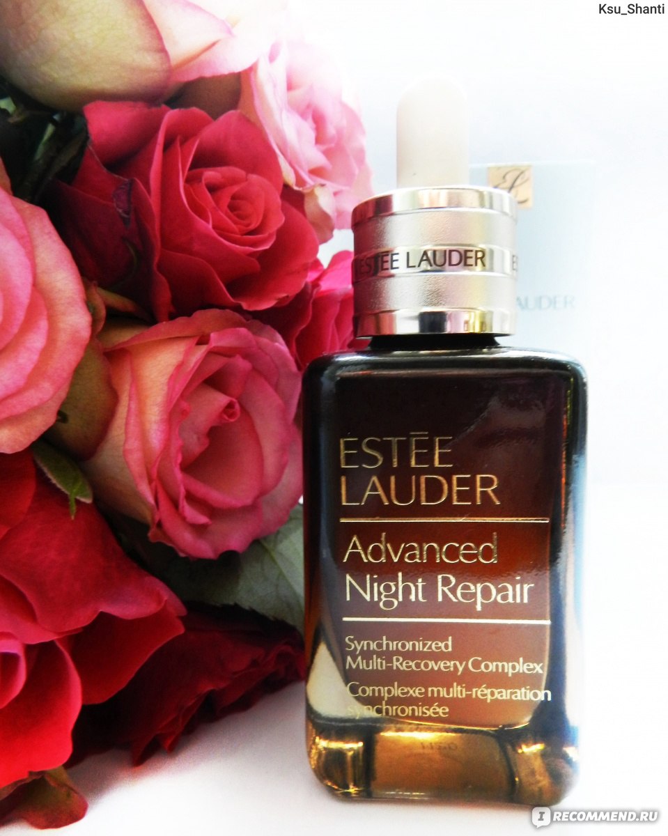 Сыворотка для лица Estee Lauder Advanced Night Repair Synchronized Multi  Recovery Complex - «Не прилагай столько усилий – все самое хорошее  случается неожиданно © Красивой коже – зелёный свет с сывороткой Advanced  Night Repair.» | отзывы