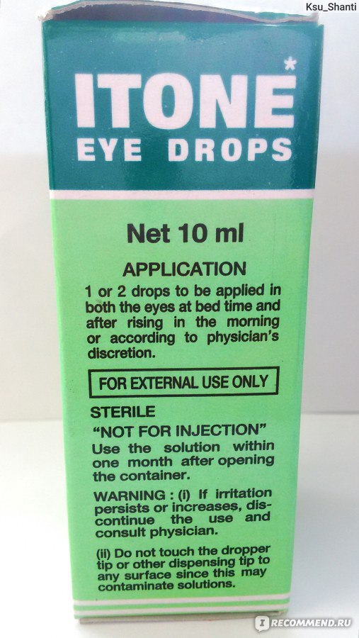 eye drops