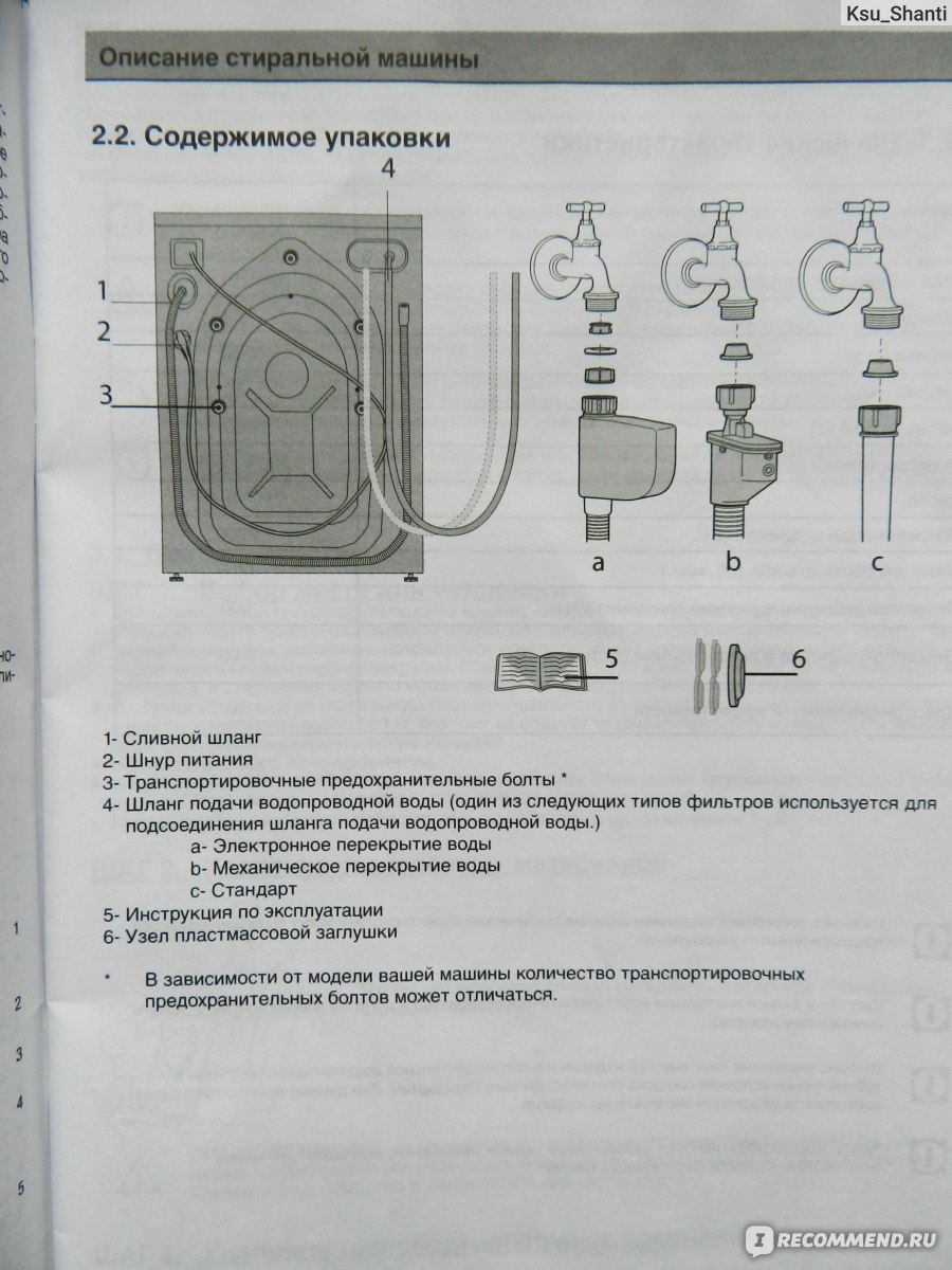 Стиральная машина BEKO WSPE7612W фото