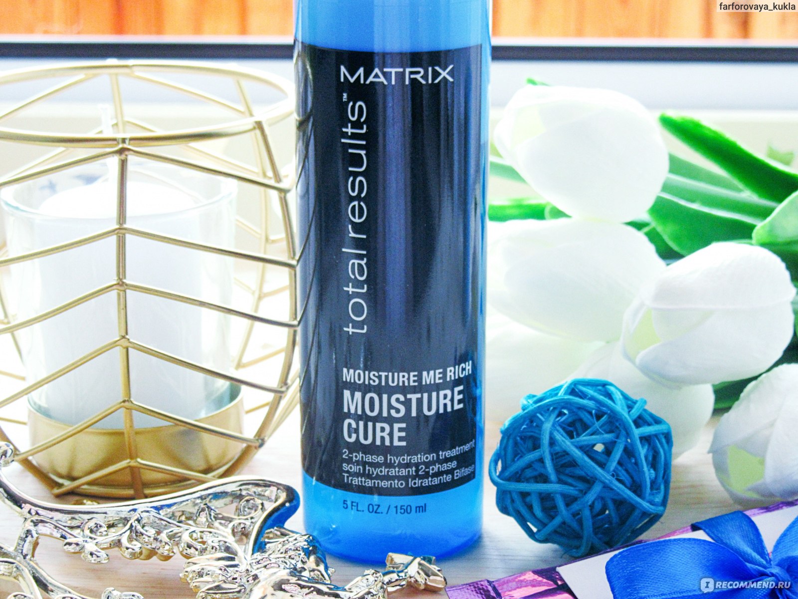 Увлажняющий спрей для волос MATRIX Total results Moisture me rich Moisture Cure отзыв