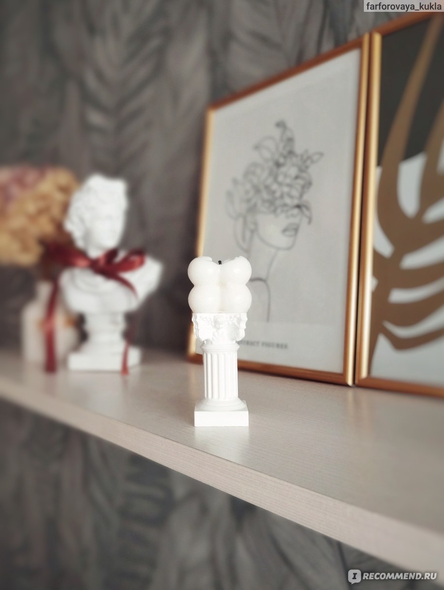 Декоративная фигурка Aliexpress Roman Pillar Greek Column Statue Pedestal  Candlestick Stand Figurine Sculpture Indoor Home Dinning Room Garden  Scenery Decor - «🤍Античная колонна в миниатюре у вас дома! Декоративная  фигурка Aliexpress Greek