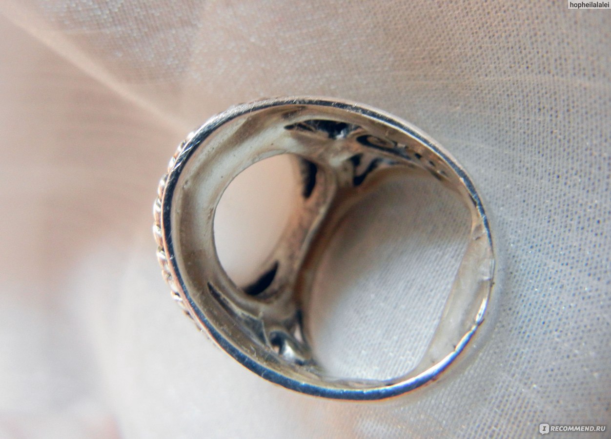 Серебряная вставка для уменьшения размера кольца