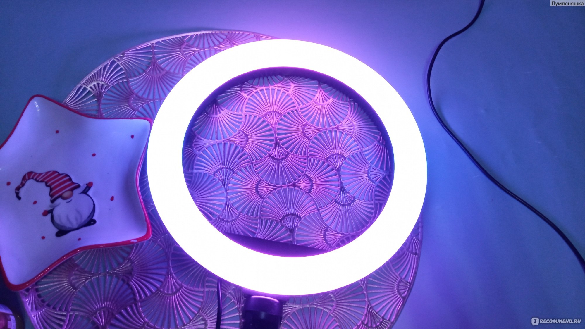 Лампа светодиодная кольцевая Rgb Led Soft ring light фото